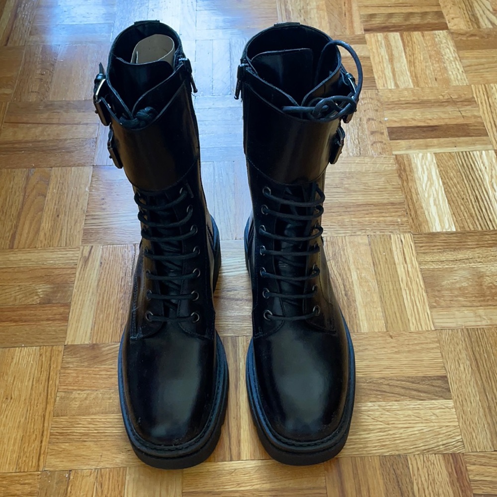 Aldo Leather Combat boot